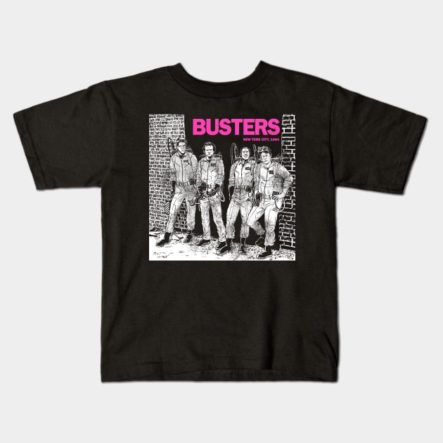 Busters Kids T-Shirt by rustenico